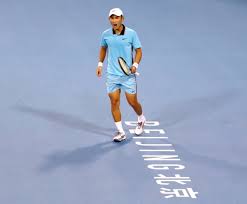 Shang, after being hit by Zverev: 