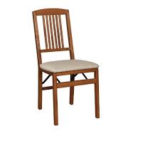 2 Piece Mission Back Folding Chair Cherry Stakmore In 2020 Folding Chair Chair Foldable Furniture