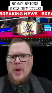 New WWE Title Belt for Roman Reigns! #wwe #smackdown #raw #aew #progre...