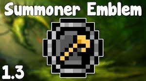 Terraria 1.3 - Summoner Emblem - Terraria 1.3 Guide New Summoner Accessory  - YouTube