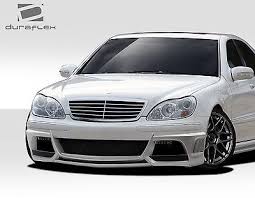 Duraflex Mercedes W220 W 3 Front Bumper Cover 1 Piece For S Class Mercedes Body Kit Amg Car Mercedes