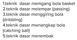 Dalam memainkan permainan vola terdapat 4 teknik dasar yang harus dikuasai, diantaranya: Sebutkan Macam Macam Gerak Dasar Permainan Bola Basket Basket Poster