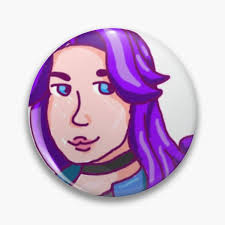 Stardew Valley Abigail Pins and Buttons for Sale