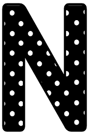 Buchstabe Letter N Lettering Letter N Letters