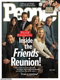 The reunion is on hbo max in the us, and sky one and streaming service now in the uk, from 27 may. Friends Reunion Stars All Feature In People Cover Together Ahead Of Hbo Max Special Travel Guides