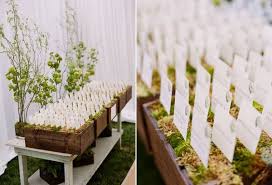 Liza Cutler Wedding Place Cards Moss Centerpiece Wedding Wedding