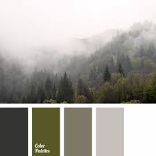 Color Combination For Winter Color Of Fog In Mountains Color Of Winter Fog Colors Of Mist Green Color Schemes Green Colour Palette Living Room Color Schemes