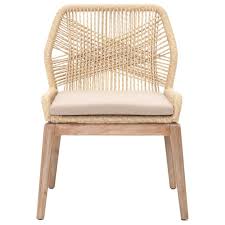 Woven Loom Woven Rope Dining Chair By Essentials For Living At Baer S Furniture Side Chairs Dining Dining Chairs Upholstered Dining Chairs