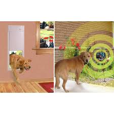 Maybe you would like to learn more about one of these? Large Power Pet Door Plus Yard Barrier Outdoor Sonic Fence