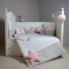 Crib Bedding Set Girl Pink Elephant Chevron Design With Etsy