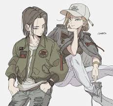 android 17 18 ドラゴンボール 漫画 ヴィンテージコミック ドラゴンボール イラスト