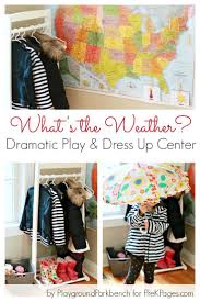 Weather Dramatic Play Dress Up Activity Dramatic Play Preschool Dramatic Play Themes Preschool Weather
