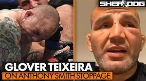 Anthony 'lionheart' smith went on firmly on his shield last night in his brutal ufc fight night i couldn't keep my mouthpiece in place due to the missing tooth. Glover Teixeira On Anthony Smith Stoppage Missing Tooth And Talking In Cage Ufc On Espn 29 Youtube