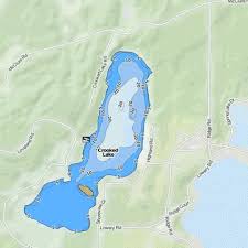 Crooked Lake Fishing Map Us_mi_81_147 Nautical Charts App