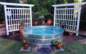 Our New Steel Pond Stock Tank Large Stock Tank Stock Tank Pool