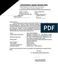Di sisi lain, rizal menyatakan pabrikan garmen nasional kini menilai penetapan safeguard definitif produk tekstil lokal sebagai angin segar. Surat Permohonan Dok Ukl Upl Pdf