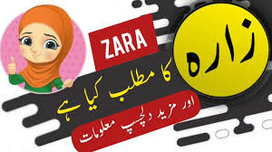 Zara Name Meaning In Urdu And Lucky Number Islamic Girl Name Ali Bhai In 2020 Names With Meaning Muslim Boy Names Boy Girl Names