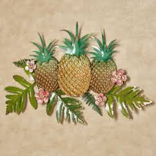 Pineapple Splendor Tropical Metal Wall Art Tropical Metal Wall Art Tropical Bedroom Decor Tropical Home Decor