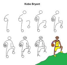 Kobe Bryant Kobe Bryant Kobe Drawing Tutorial