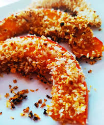 Potimarron Roti Pane Au Panko Chan Potimarron Recette Potimarron Plat Vegetarien