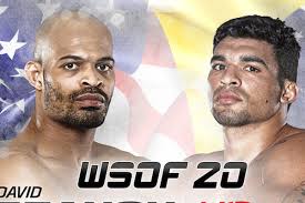 WSOF 20 results, live video stream