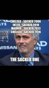 However, spurs' recent run of form made the bosses pull the cord on mourinho's time in north london. The Sacked One Football Funny Jose Mourinho Jose