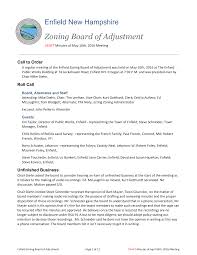 Zoning Board of Adjustment