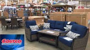 Be it a classic wicker chair or a sofa set with cute cushions, find just the wicker furniture for your outdoor needs. Costco Patio Furniture Outdoor Sofas Chairs Home Decor Shop With Me Shopping Store Walk Through Youtube
