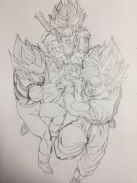 Dragon ball z goku super saiyan 5. Easy Draw Draw Ultimate Move By Trunks Goku Vegeta Art Drawing Community Explore Discover The Best And The Most Inspiring Art Drawings Ideas Trends