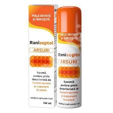 Raniseptol Arsuri Spuma 150 Ml Zdrovit Farmacia Tei