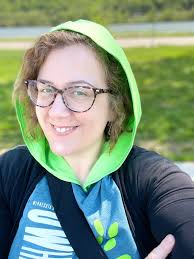 Upcycled hoodie created by Ms. Steinhart