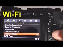 A6000 How To Enable Disable Wi Fi Of Sony Camera Youtube Sony Camera Wifi Sony
