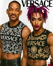 Will Smith & his handsome son Jaden break the internet in Versace menswear — redefining what masculinity really means🔥 #fblifestyle