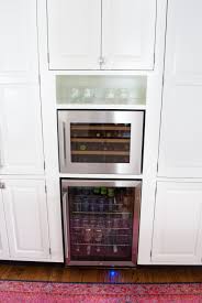 Undercounter refrigerators usually fit perfectly inside your kitchen island. Adding A Built In Wine Fridge In The Kitchen The Chronicles Of Home