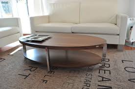 Erfrischen sie dasjenige wohnzimmer, dessen einrichtung veraltet ist? Design Couchtisch Tisch O 111 Nussbaum Walnuss Oval Chrom Carl Svensson Design Impex