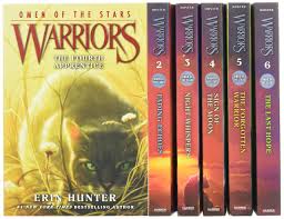 This is a list of all characters in the warriors novel series by erin hunter. Warriors Omen Of The Stars Box Set Volumes 1 To 6 Hunter Erin Richardson Owen Amazon Com Books