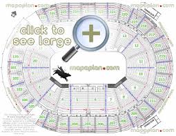 new t mobile arena mgm aeg seat row numbers detailed