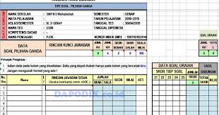 Ilmu pengetahuan sosial tahun pelajaran : Aplikasi Koreksi Soal Pilihan Ganda Dan Essay Jenjang Sd Smp Sma Dan Smk Dapodik Co Id