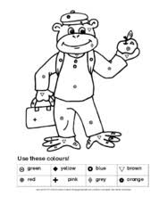 Farben Arbeitsblatt In Der Grundschule Englisch Unterrichtsmaterial Grundschulmaterial De