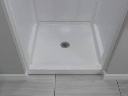 Rv shower base and walls. Classic 400 32 X 32 Shower Wallset B78910 3232 Wh Delta Faucet