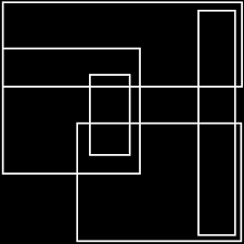 The correct answer to the puzzle is 40 squares. How Many Rectangles