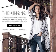 Reitmans Get In On The Kimono Craze Milled