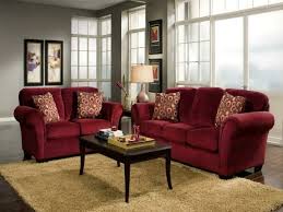 Wandfarbe wohnideen mit eine wand in rot living at home. Rotes Sofa Ins Innendesign Einbeziehen Inspirierende Rote Sofas