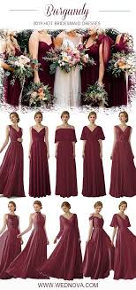 Burgundy Bridesmaid Dress Chiffon Off Shoulder Dress Halter Dress Free Custom T Burgundy Bridesmaid Dresses Fall Bridesmaid Dresses Burgundy Bridesmaid Dresses
