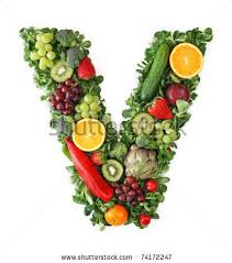 Stock Photo Fruit And Vegetable Alphabet Letter V Vegetables Fruit Fruits And Vegetables