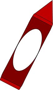 Big Red Crayon Clip Art Big Red Crayon Image Red Crayon Crayon Crayon Template