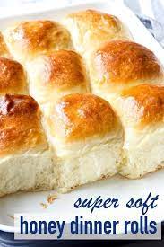 Super Soft Honey Dinner Rolls Recipe Sweet Dinner Rolls Honey Dinner Dinner Rolls