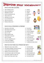 This website provides you with free downloadable practice material for students and teachers. Improve Your English Worksheet Free Esl Printable Worksheets Made By Teachers English Grammar Vocabulary Improve Your English