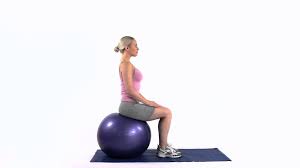 Do you use an exercise ball for workouts or stretching? How To Sit On A Swiss Ball Youtube