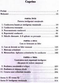Inteligenta emotionala in leadership, daniel goleman. Inteligenta Emotionala In Leadership
